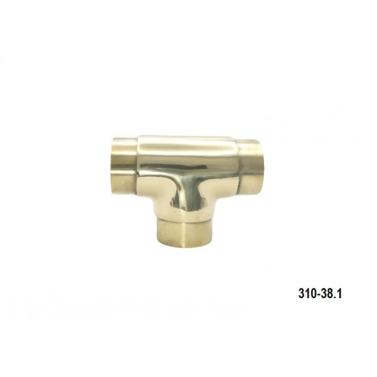310 Brass Flush Tee