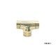 310 Brass Flush Tee