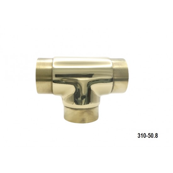 310 Brass Flush Tee