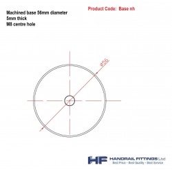 Base Centre Hole Only Base Centre Hole Only