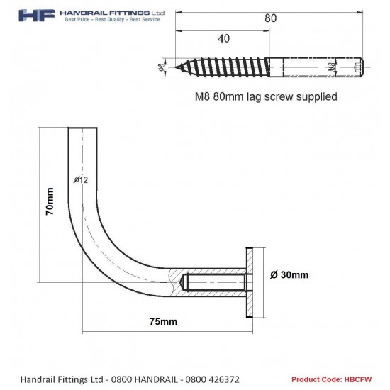Sierra Pico Handrail Bracket Sierra Pico Handrail Bracket