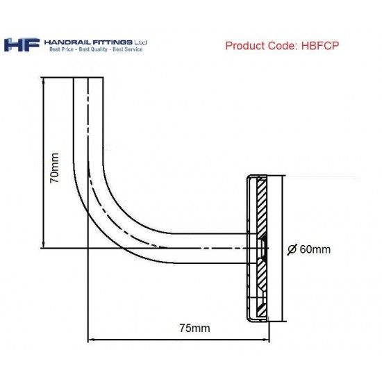 Milano Handrail Bracket Milano Handrail Bracket